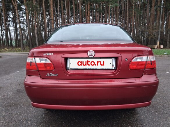 2008 Fiat Albea I Рестайлинг, красный, 570000 рублей - вид 20