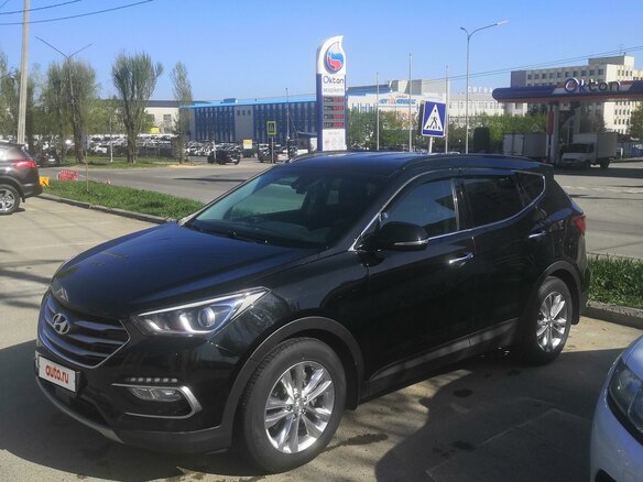 2015 Hyundai Santa Fe III Рестайлинг, чёрный, 2360000 рублей - вид 8