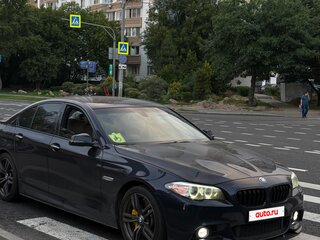 2014 BMW 5 серии 528i xDrive VI (F10/F11/F07) Рестайлинг, синий, 1850000 рублей, вид 3