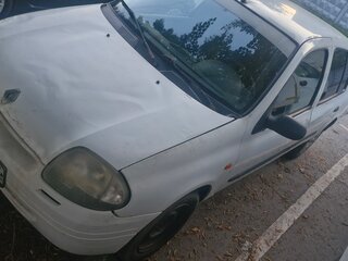 2001 Renault Clio II, белый, 70000 рублей, вид 5