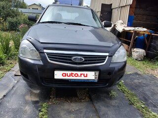 2012 Lada (ВАЗ) Priora I, чёрный, 300000 рублей, вид 2