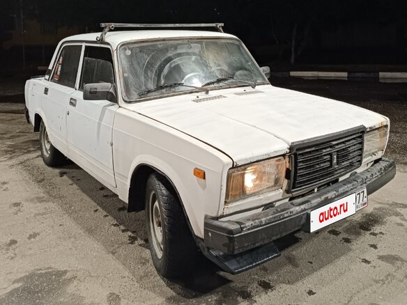 2006 Lada (ВАЗ) 2107, белый, 115000 рублей - вид 6