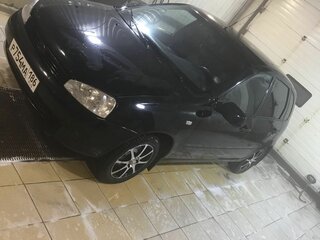 2012 Lada (ВАЗ) Kalina I, чёрный, 350000 рублей, вид 3