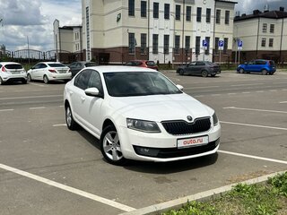 2013 Skoda Octavia III (A7), белый, 975000 рублей, вид 1