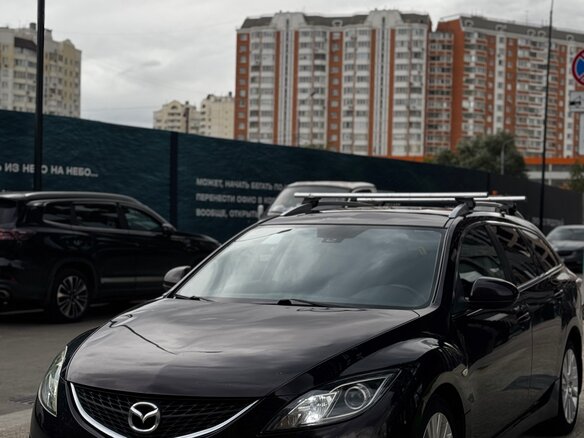 2008 Mazda 6 II (GH), пурпурный - вид 2