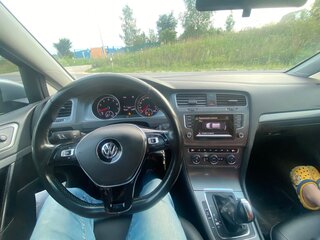 2014 Volkswagen Golf VII, серебристый, 1300000 рублей, вид 5