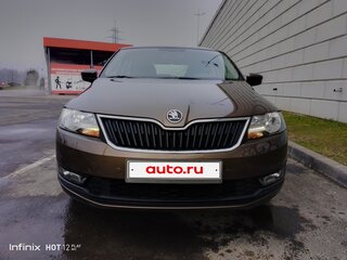 2018 Skoda Rapid I Рестайлинг, коричневый, 1700000 рублей, вид 2