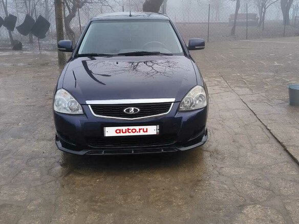 2014 Lada (ВАЗ) Priora I Рестайлинг, синий, 580000 рублей