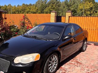 2001 Chrysler Sebring II, чёрный, 230000 рублей, вид 1