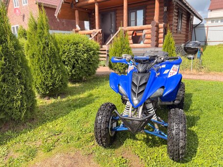 2012 Yamaha Raptor YFM350, синий, 500000 рублей, вид 1
