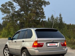 2000 BMW X5 3.0i I (E53), серебристый, 670000 рублей, вид 3