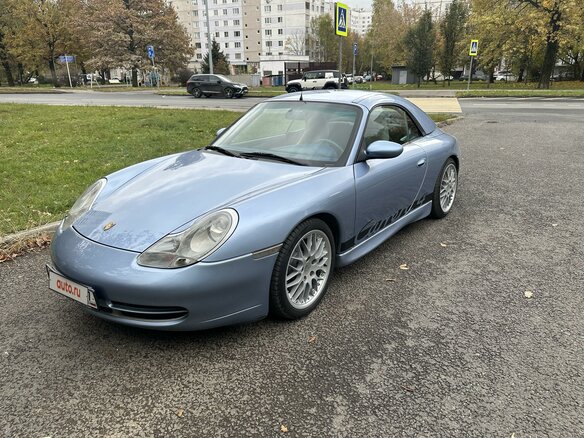 1999 Porsche 911 Carrera 4 V (996), голубой, 3900000 рублей - вид 21