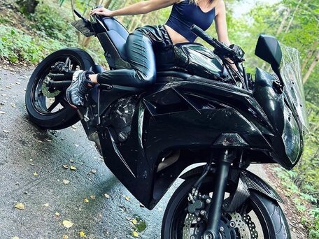 2016 Kawasaki ER-6F (Ninja 650R), чёрный, 620000 рублей, вид 1