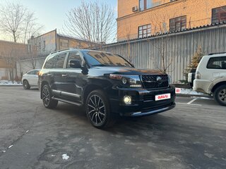 2012 Toyota Land Cruiser 200 Series Рестайлинг 1, чёрный, 5250000 рублей, вид 3