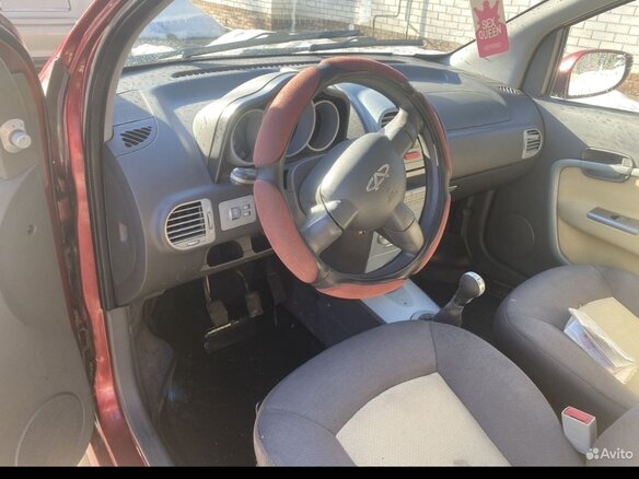 2012 Chery Kimo (A1), красный, 280000 рублей - вид 3