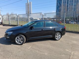 2020 Skoda Rapid II, чёрный, 1620474 рублей, вид 3