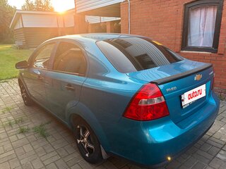 2008 Chevrolet Aveo I Рестайлинг, голубой, 360000 рублей, вид 4