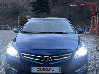 2015 Hyundai Solaris I Рестайлинг, синий, 950000 рублей, вид 1