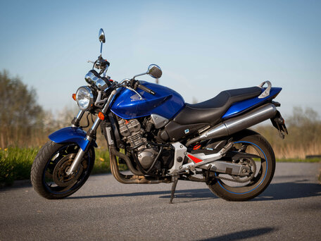 2003 Honda CB 900F Hornet, синий, 499999 рублей, вид 1