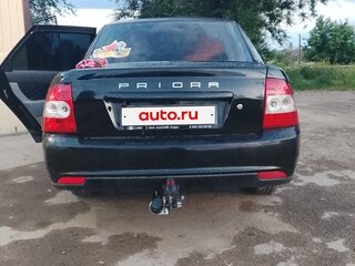 2012 Lada (ВАЗ) Priora I, чёрный, 280000 рублей, вид 3
