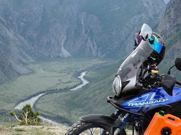 2007 Honda XL700V Transalp, синий, 505000 рублей - вид 3