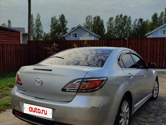2011 Mazda 6 II (GH) Рестайлинг, серебристый, 890000 рублей - вид 2