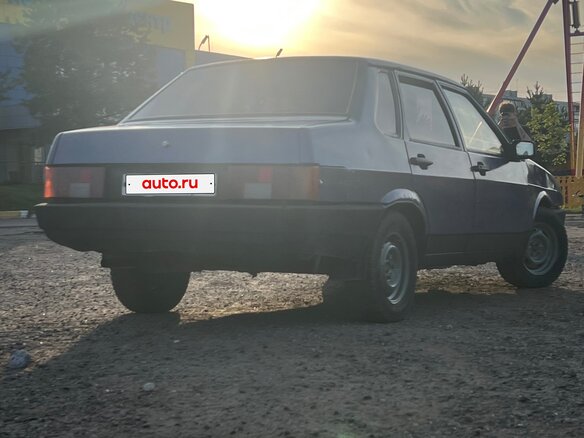 2002 Lada (ВАЗ) 21099, синий - вид 2