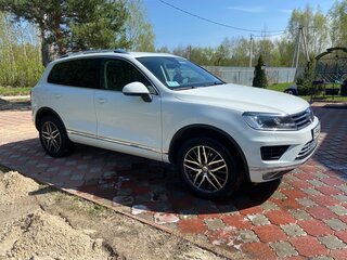 2014 Volkswagen Touareg II Рестайлинг, белый, 2850000 рублей, вид 5