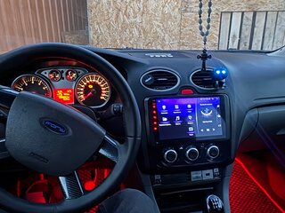 2008 Ford Focus II Рестайлинг, серебристый, 299000 рублей, вид 2