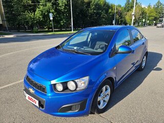 2013 Chevrolet Aveo II, синий, 630000 рублей, вид 1