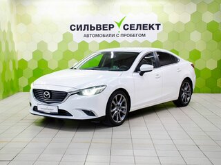 2016 Mazda 6 III (GJ) Рестайлинг, белый, 1800000 рублей, вид 1