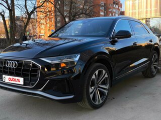 2020 Audi Q8 55 TFSI I (4M), чёрный, 6750000 рублей, вид 1