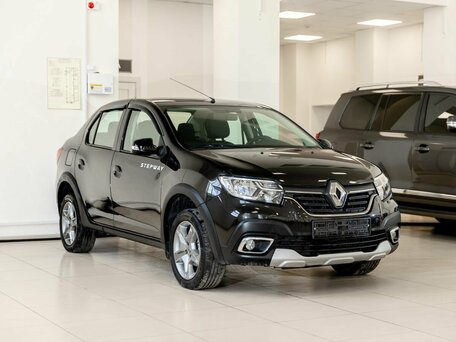 2019 Renault Logan Stepway II Рестайлинг, чёрный, 1000000 рублей, вид 1