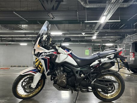 2016 Honda CRF 1000L Africa Twin, белый, 1047000 рублей, вид 4