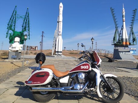 2007 Kawasaki VN900 Vulcan, белый, 680000 рублей, вид 1