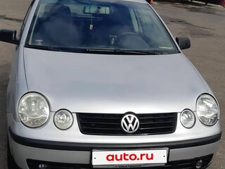 2004 Volkswagen Polo IV, серебристый, 280000 рублей, вид 3