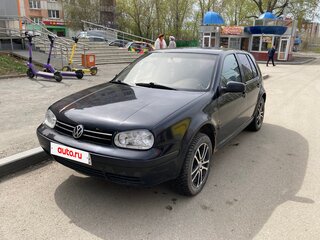 2000 Volkswagen Golf IV, чёрный, 299000 рублей, вид 1