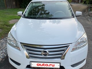 2015 Nissan Sentra VII (B17), белый, 970000 рублей, вид 1