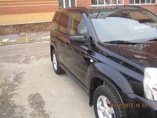 2010 Nissan X-Trail II Рестайлинг, чёрный, 1300000 рублей, вид 3