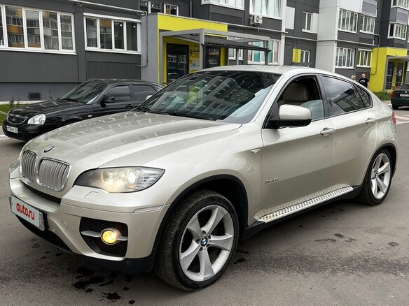 2008 BMW X6 50i 6-speed I (E71), серебристый, 1590000 рублей