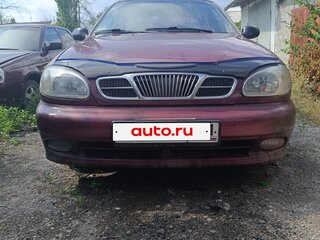 2005 Daewoo Lanos, красный, 250000 рублей, вид 1