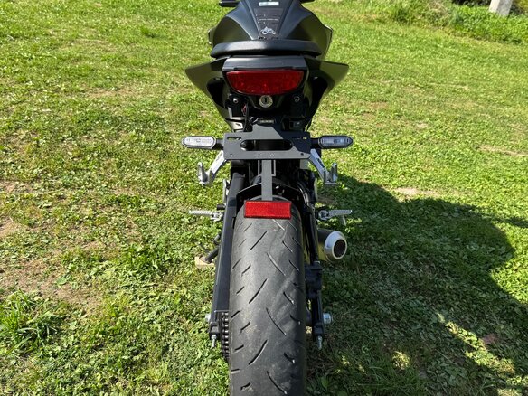 2021 Honda CB 125, чёрный, 550000 рублей - вид 5