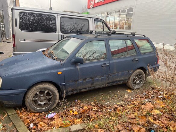 1996 Volkswagen Golf III, синий, 100000 рублей - вид 5