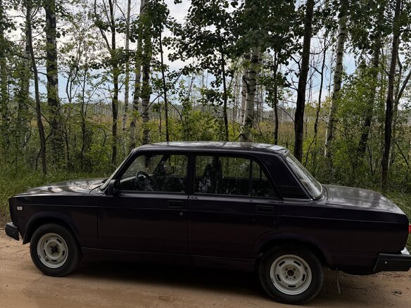 2008 Lada (ВАЗ) 2107, пурпурный, 142599 рублей - вид 5