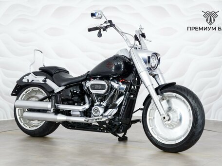 2017 Harley-Davidson Fat Boy, чёрный, 1847000 рублей, вид 5