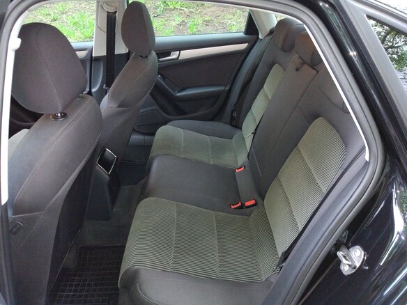 2013 Audi A4 IV (B8) Рестайлинг, чёрный - вид 5