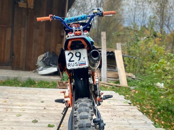 2022 Kayo Evolution K125EM, оранжевый, 80000 рублей - вид 8