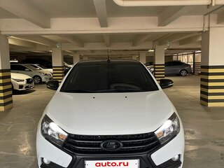 2021 Lada (ВАЗ) Vesta I, белый, 950000 рублей, вид 2