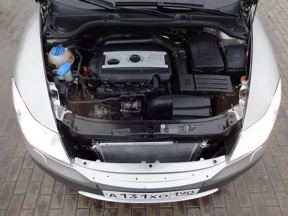 2012 Skoda Octavia Scout II (A5) Рестайлинг, серебристый