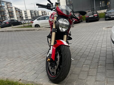 2013 Ducati Monster 1100, красный, 750000 рублей, вид 1